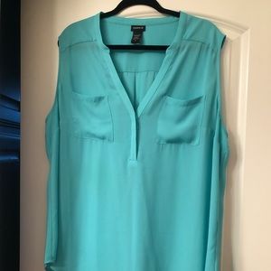 Torrid blouse teal